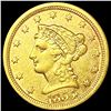 1854-O $2.50 Gold Quarter Eagle UNCIRCULATED