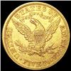 Image 2 : 1881 $5 Gold Half Eagle CLOSELY UNCIRCULATED