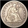 Image 1 : 1856-O Seated Liberty Quarter NICELY CIRCULATED