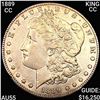 Image 1 : 1889-CC King CC Morgan Silver Dollar HIGH GRADE
