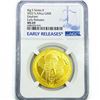 Image 1 : 2022 S Africa G50 Rand Gold 1oz NGC MS69