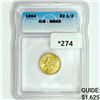 1904 $2.50 Gold Quarter Eagle ICG MS65