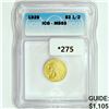 1929 $2.50 Gold Quarter Eagle ICG MS63