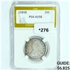 1818 Capped Bust Quarter PGA AU58