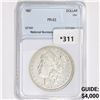 Image 1 : 1887 Morgan Silver Dollar NNC PR63