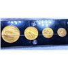 Image 2 : 1911-1924 4 Coin US Gold Set 1.85 oz BU
