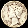 Image 1 : 1921-D Mercury Dime NICELY CIRCULATED