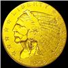 Image 1 : 1908 $2.50 Gold Quarter Eagle NICELY CIRCULATED