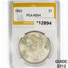 Image 1 : 1903 Morgan Silver Dollar PGA MS64