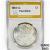 Image 1 : 1884-CC Morgan Silver Dollar PGA MS64+
