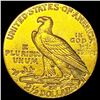 Image 2 : 1914-D $2.50 Gold Quarter Eagle CLOSE UNC