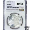 Image 1 : 1904-O Morgan Silver Dollar NGC MS65