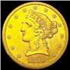 1880-S $5 Gold Half Eagle UNCIRCULATED