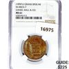 Image 1 : 1850'S Grand RPDS MI Token NGC MS61 M-MICH-7,