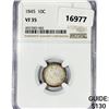 Image 1 : 1845 Seated Liberty Dime NGC VF35