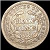 Image 2 : 1857-O Seated Liberty Half Dime ABOUT UNC