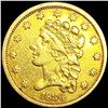 Image 1 : 1834 $2.50 Gold Quarter Eagle NICELY CIRCULATED