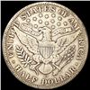 Image 2 : 1908-D Barber Half Dollar LIGHTLY CIRCULATED