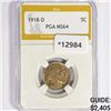 Image 1 : 1918-D Buffalo Nickel PGA MS64
