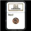 Image 2 : 1956 US Lincoln Cent Coin NGC MS66 Red (COI-4237)
