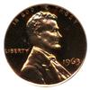 Image 1 : 1963 PROOF Lincoln Cent Coin Graded PR69 DCAM Red (COI-4258)