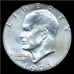 1973S IKE Dollar PCGS MS67  (COI-4618)