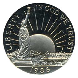1986S Statue of Liberty Half ICG PR70 DCAM (COI-4626)