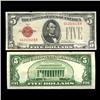 Image 1 : 1928C $5 United States Note Hi Grade RARE (COI-4721)