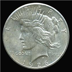 1926 Peace Dollar RARE Date Choice Unc (COI-5022)