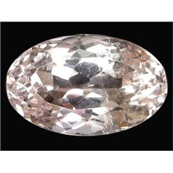 4.37ct Top AAA Mozambique White Pink Kunzite VVS (GEM-10939)