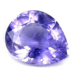 1.34ct Beautiful  Blue Tanzanite Pear Unheated VS (GEM-11647)