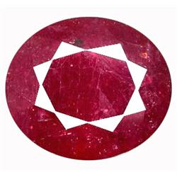 2.30ct Natural Red Ruby Oval Gemstone (GEM-12175)