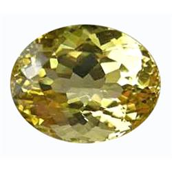 16.65ct Lovely Oval Light Yellow Citrine (GEM-12956)