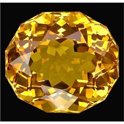 50.30ct Exquisite Fancy Golden Yellow Citrine Flawless Appraisal Est. $1139 (GEM-13945)