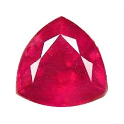 1.90ct Trillion Cut Natural Mined Red Ruby Madagascar (GEM-14980)