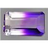 Image 1 : 20.05ct RARE  Exquisite Emerald Bi Color Ametrine FLAWLESS (GEM-8985)