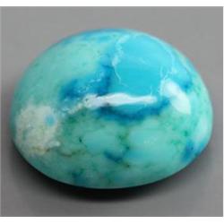 9.90ct Cabochon Natural Unheated AAA Sky Blue Turquoise (GEM-16264)