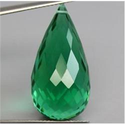 23.95ct Beautiful Briolette Top Green Amethyst  (GEM-16365)