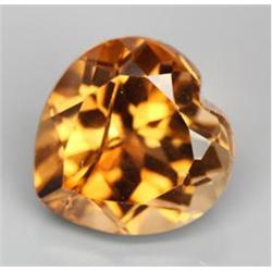 4.8ct Best Colour Heart Imperial Natural Topaz Brazil VVS (GEM-16308)