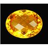 Image 1 : 23.75ct Eye Clean AAA Golden Yellow Oval Citrine (GEM-16687)