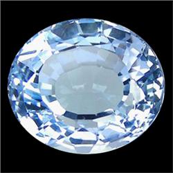 16.45ct Classy Oval Sky Blue Quartz (GEM-16835)