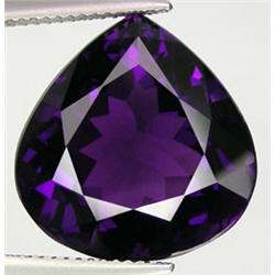 16.95ct Genuine Pear Purple Amethyst (GEM-16495)