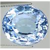 Image 1 : 17.65ct Bewitching Oval Sky Blue Quartz (GEM-16504)