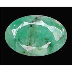 0.86ct Oval Cut Top AAA Natural Green Colombian Emerald (GEM-16660)
