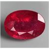 Image 1 : 1.10ct Oval Cut Natural Blood Red Ruby Madagascar  (GEM-16328)