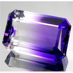 18.40ct Majestic Emerald Purple & Golden Ametrine (GEM-16507)