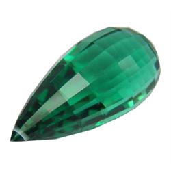 24.35ct Briolette Top Green Amethsyt Fantastic (GEM-16700)