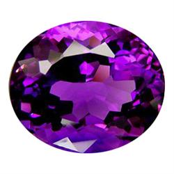 25.75ct Perfect Oval Purple Amethyst (GEM-16779)