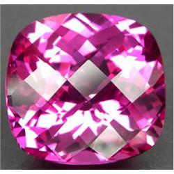 18.90ct Exquisite  Cushion Top Pink Natural Topaz Clean (GEM-16467)