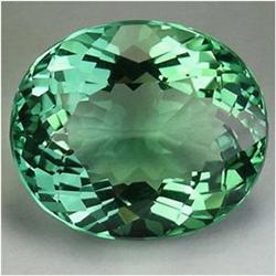 11.70ct Raving Green Amethyst Oval Gem (GEM-16625)